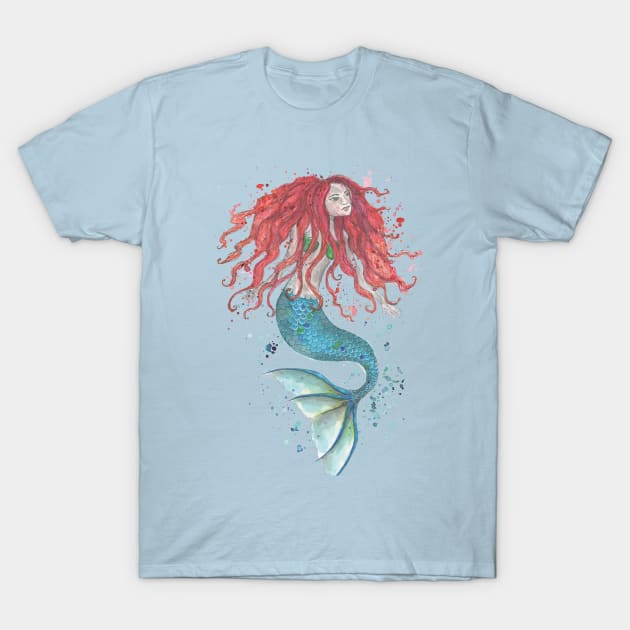 Mermaid T-Shirt by Beckoid